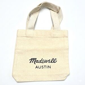 NWOT Madewell Austin Canvas Tote Bag